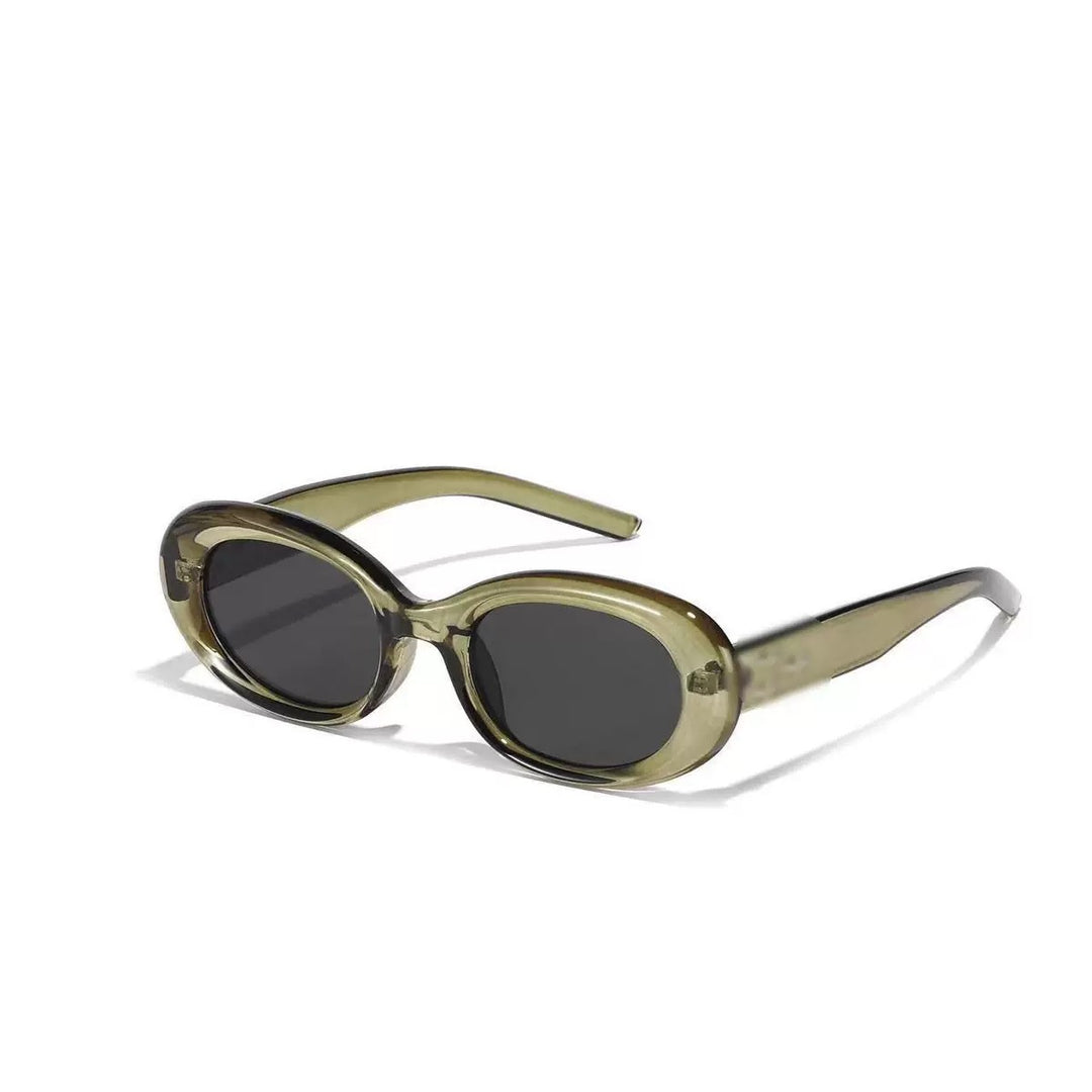 Modern Oval Frame Sunglasses Bowlift