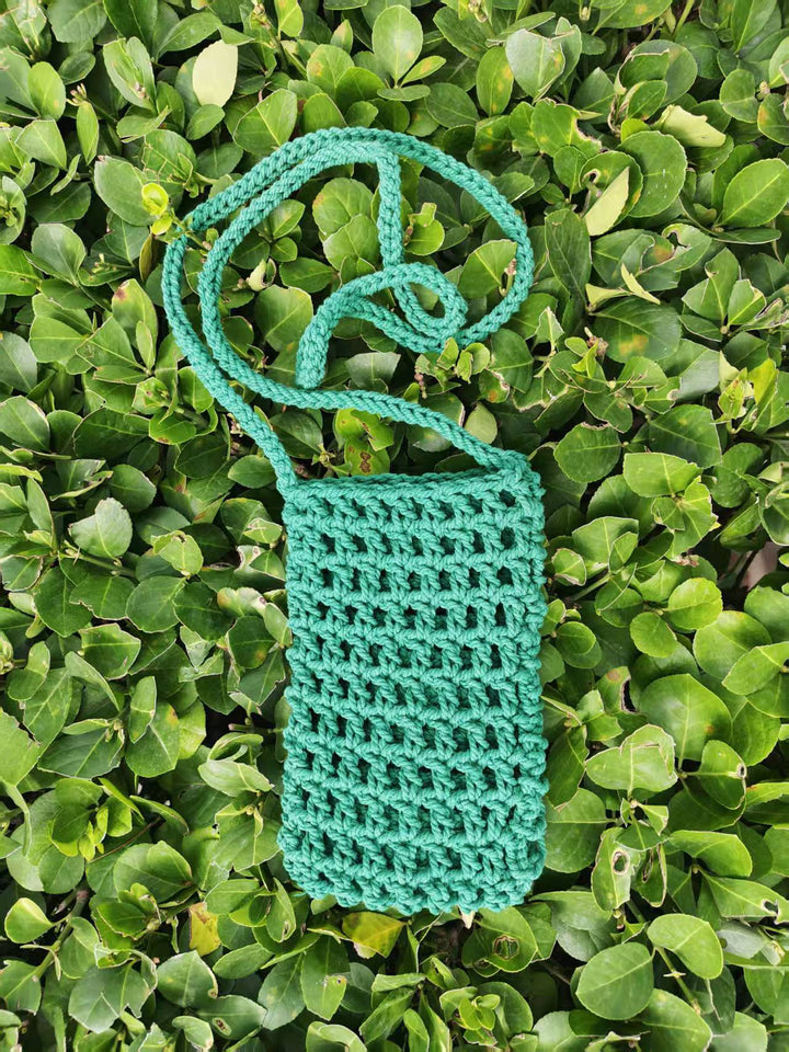 Hand-knotted shoulder bag Bowlift