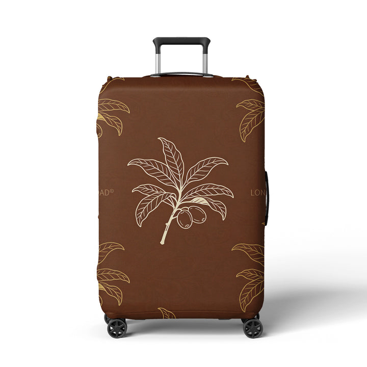 Women’s suitcase cover with floral lavender pattern Bowlift
