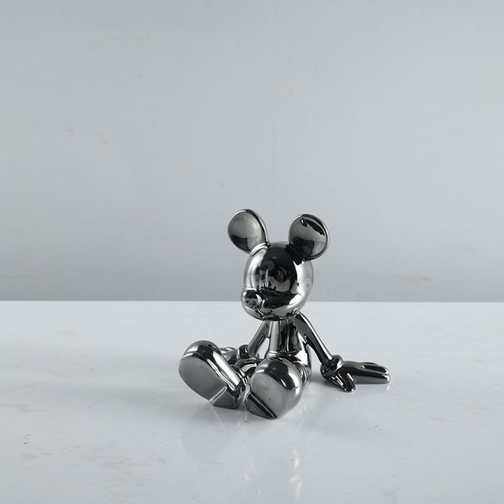 Artistic Chrome Figurine
