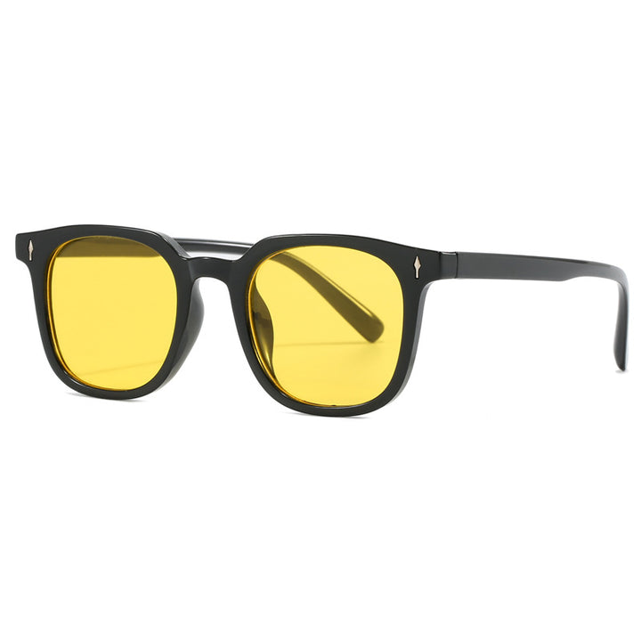 Women's fashionable square sunglasses with durable plastic frame Bowlift