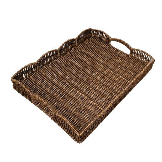 Decorative Woven Storage Tray Bowlift