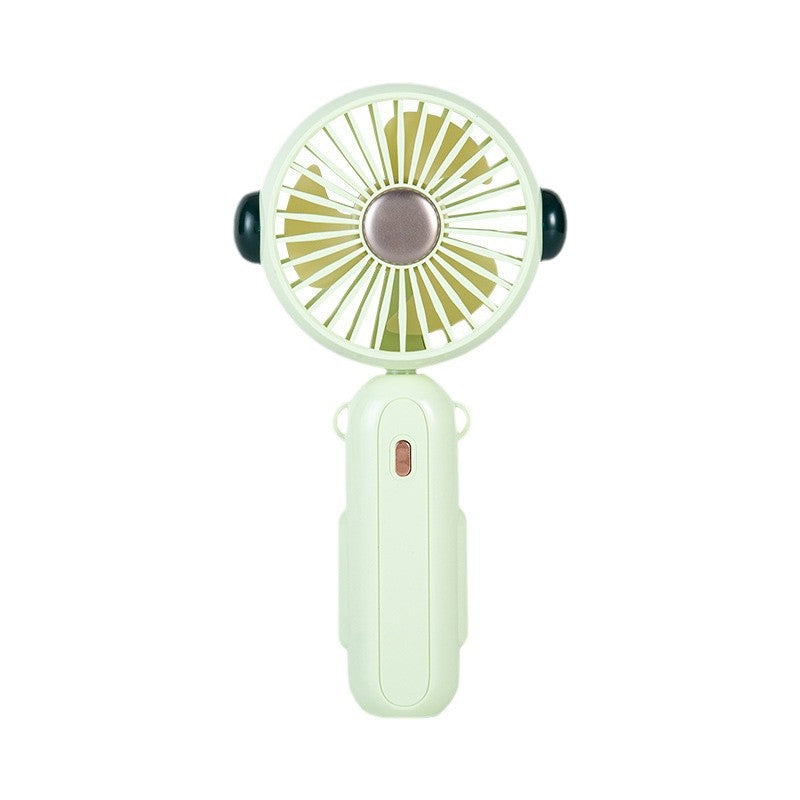 Cute Cartoon Design Handheld Fan Bowlift