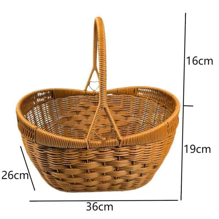 Handwoven Decorative Storage Basket Bowlift