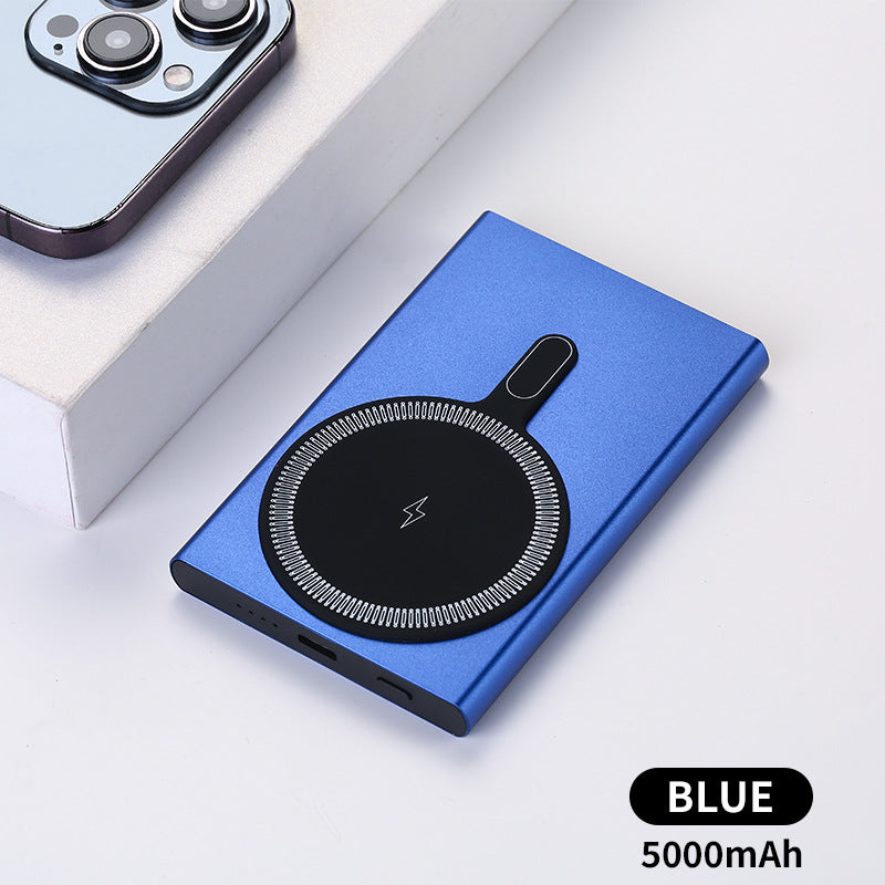 Portable Magnetic Power Bank with Fast Inductive Charger Bowlift