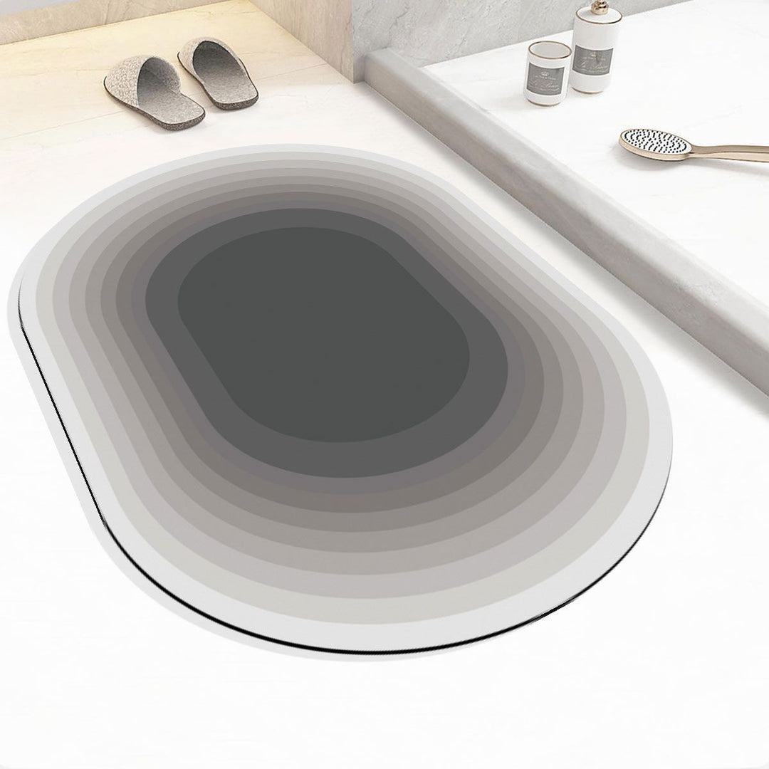 Stylish Gradient Bath Mat Bowlift