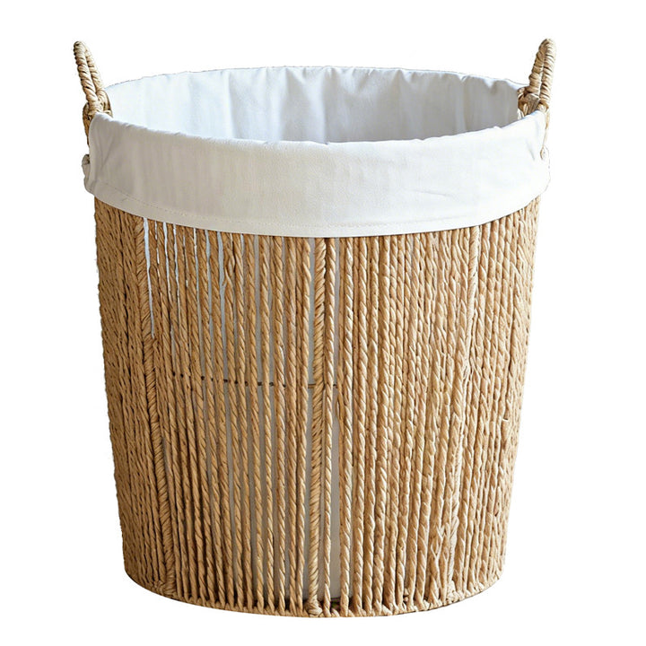 Braided basket with fabric insert Bowlift