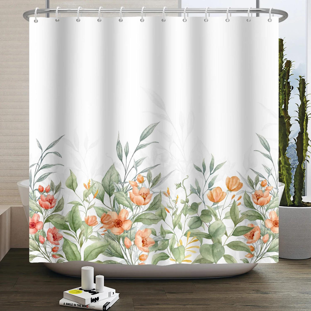 Botanical Garden Shower Curtain Bowlift