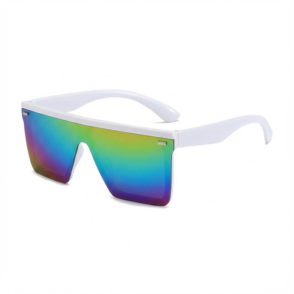 Women's Sporty Oversized Sunglasses with Modern Frame Bowlift