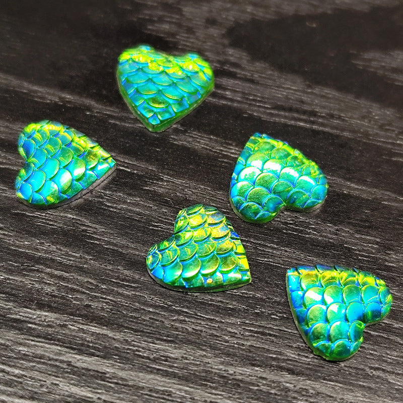 Sparkling Heart-Shaped Decoration Stones Bowlift