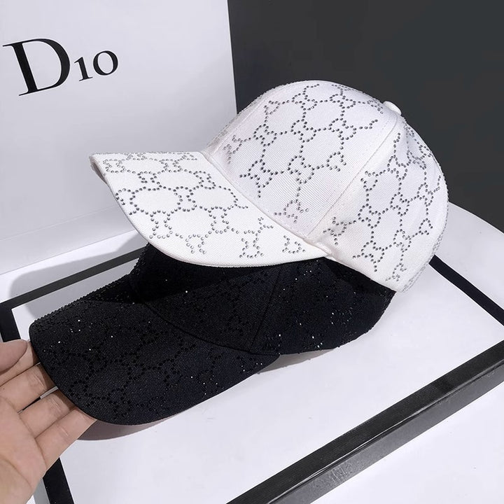 Women's Fashionable Laser-Cut Baseball Cap Bowlift