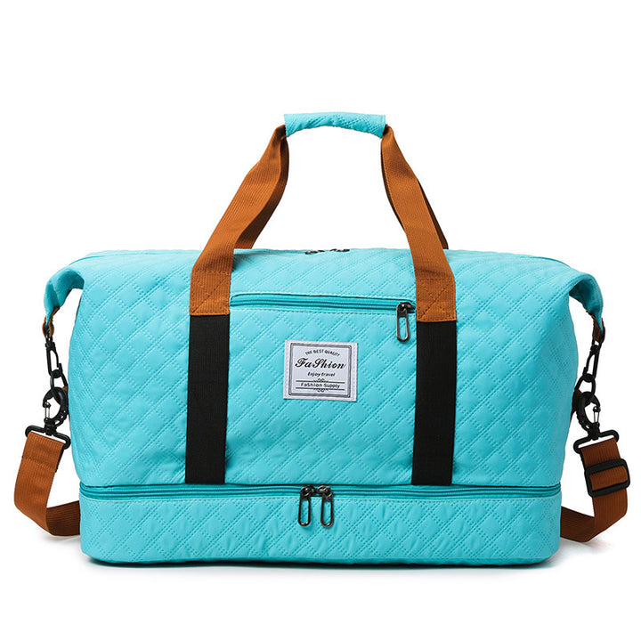Quilted Multi-Functional Travel Duffle