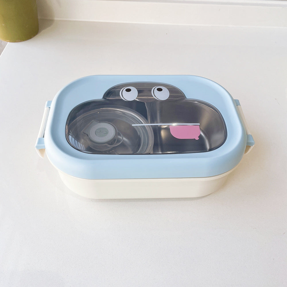Playful Multi-Compartment Bento Lunch Box