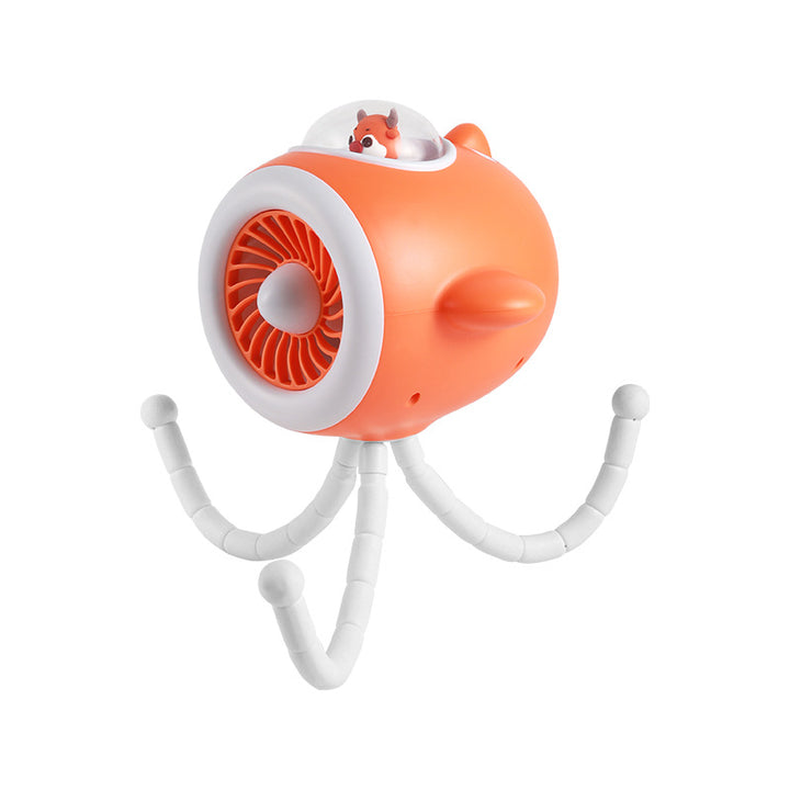 Creative Octopus-Inspired Portable Fan Bowlift
