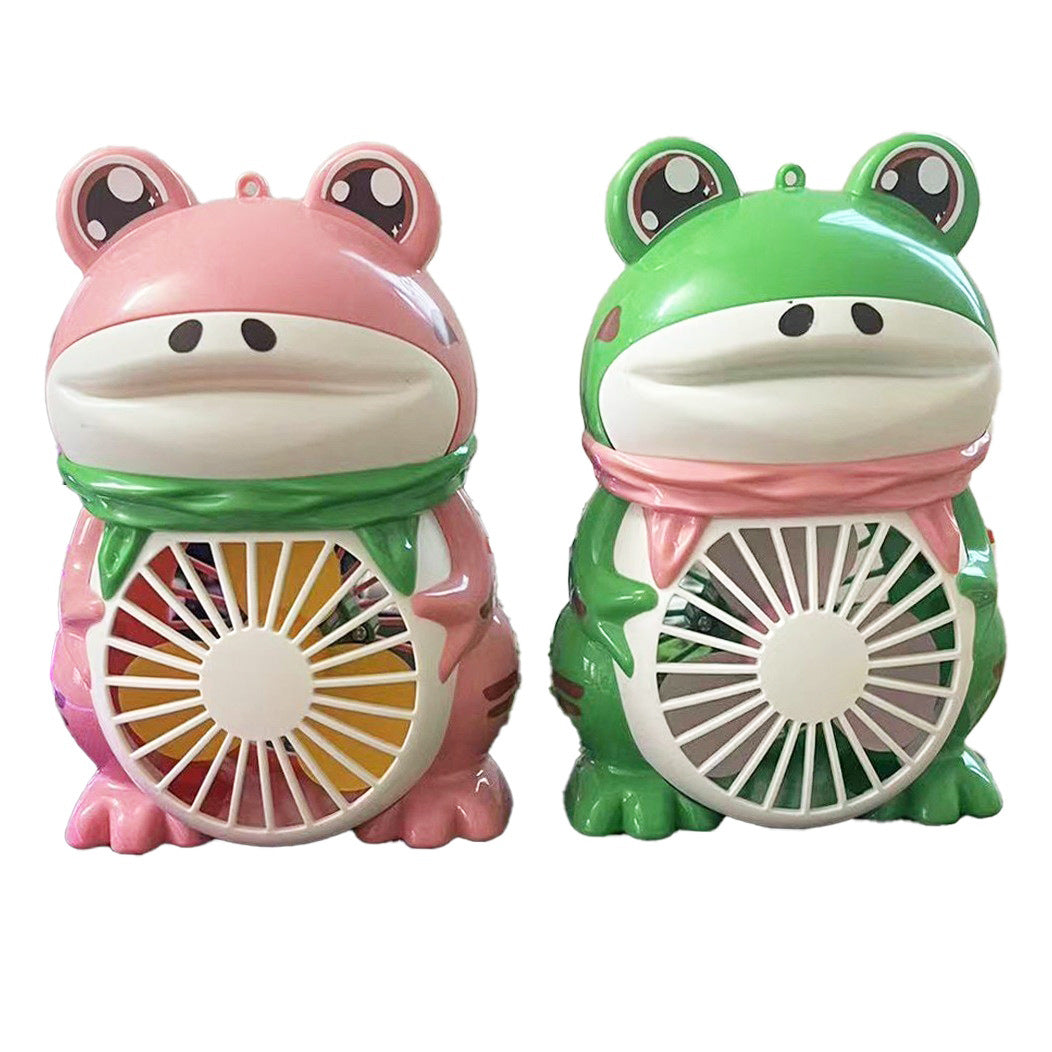Unisex Portable Frog Fan Bowlift