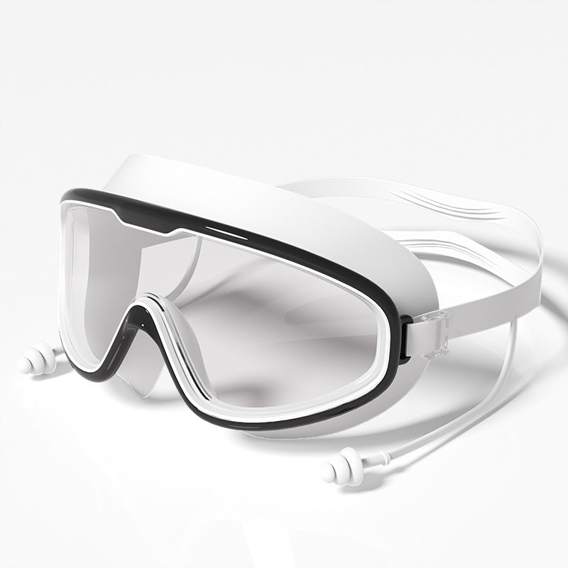 Swim Goggles with Integrated Headphones Bowlift