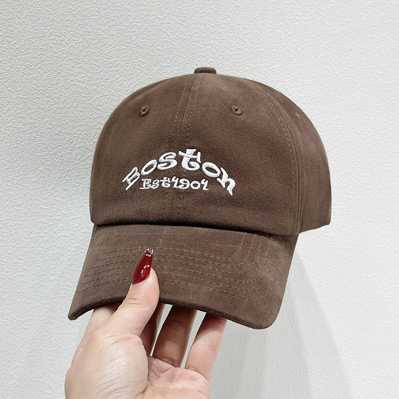 Women's Casual Embroidered Baseball Cap Bowlift 1784083657
