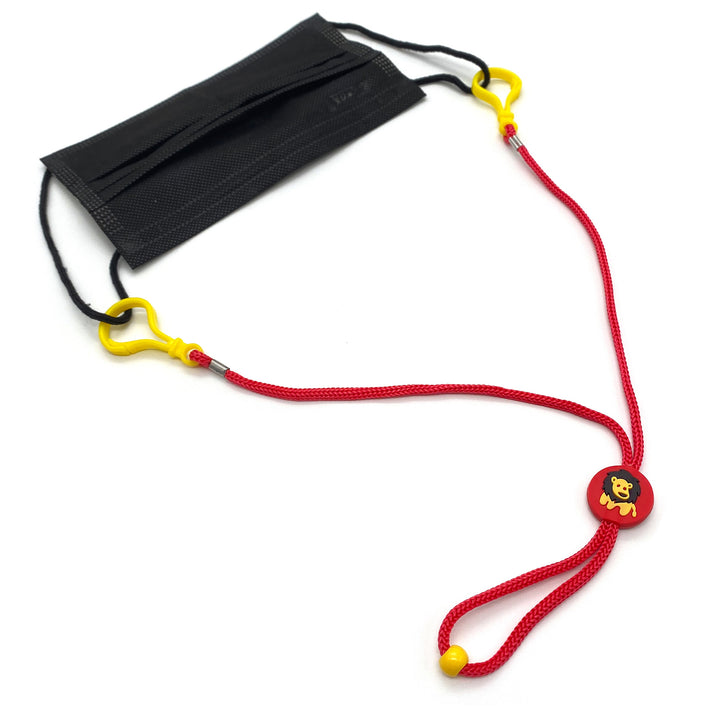 Adjustable Eyewear Retainer with Fun Dinosaur Design Bowlift
