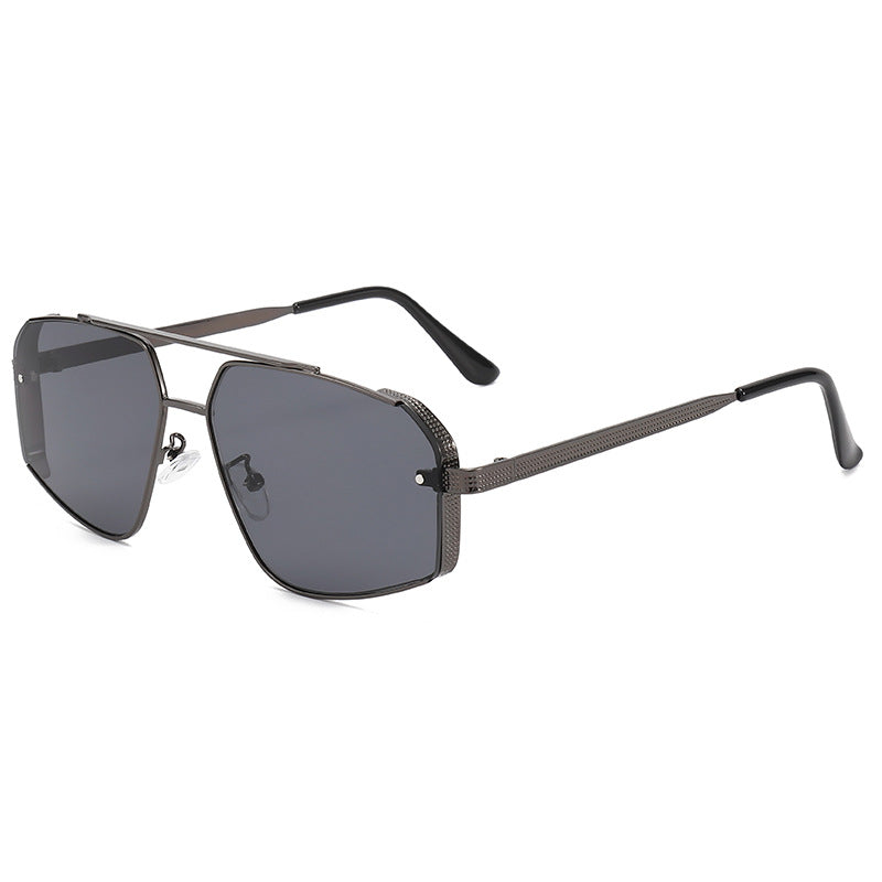 Oversized Geometric Frame Sunglasses Bowlift