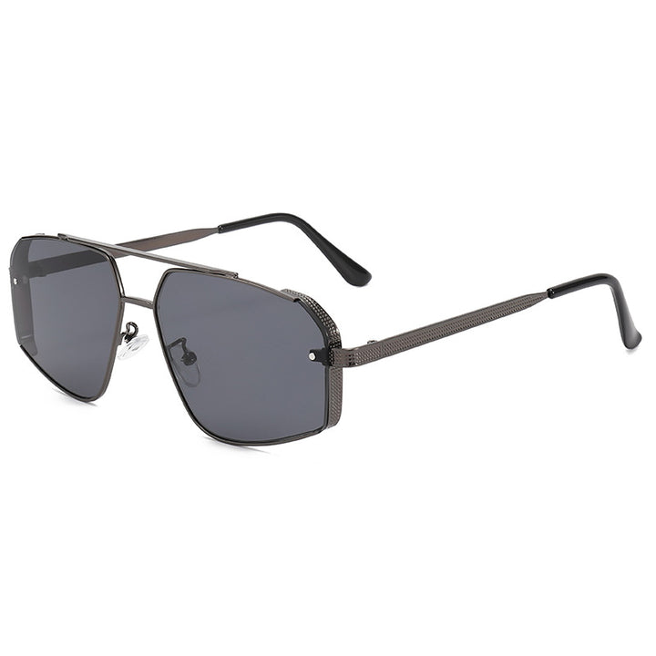 Oversized Geometric Frame Sunglasses Bowlift