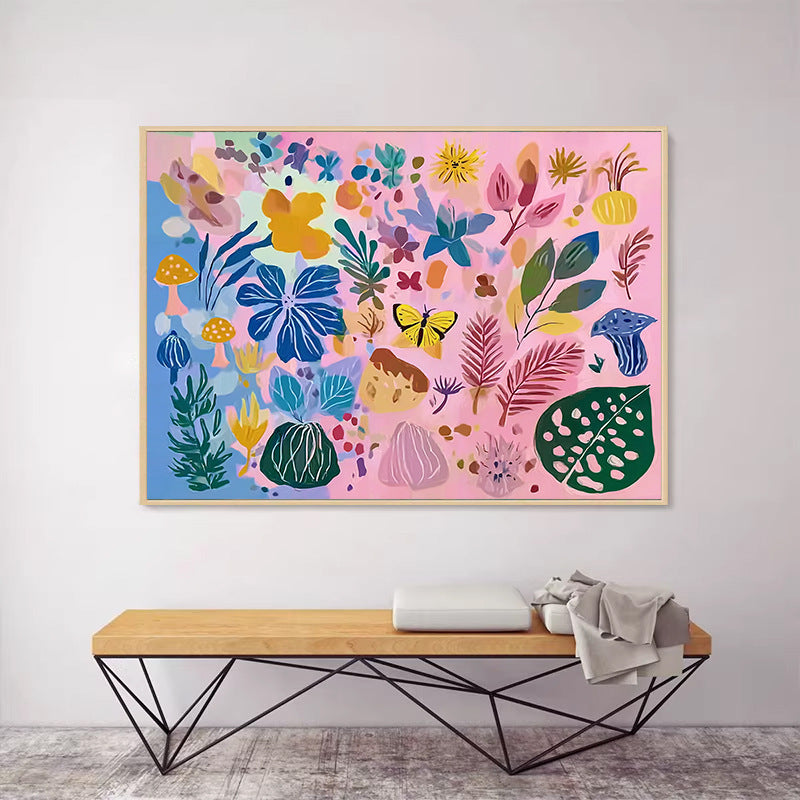 Floral Pattern Canvas Art Print