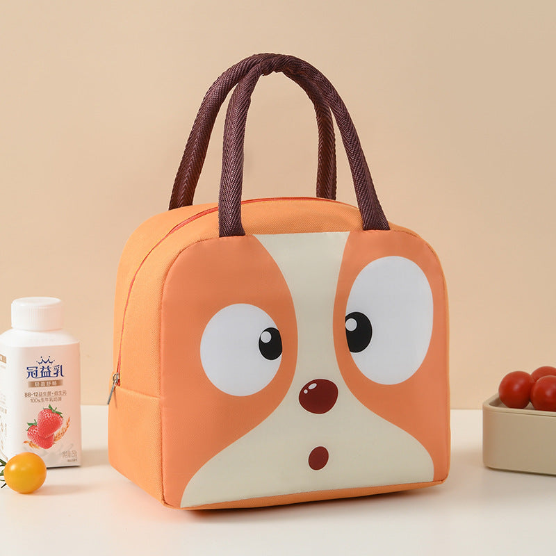 Cute Animal-Themed Insulated Lunch Bag Bowlift