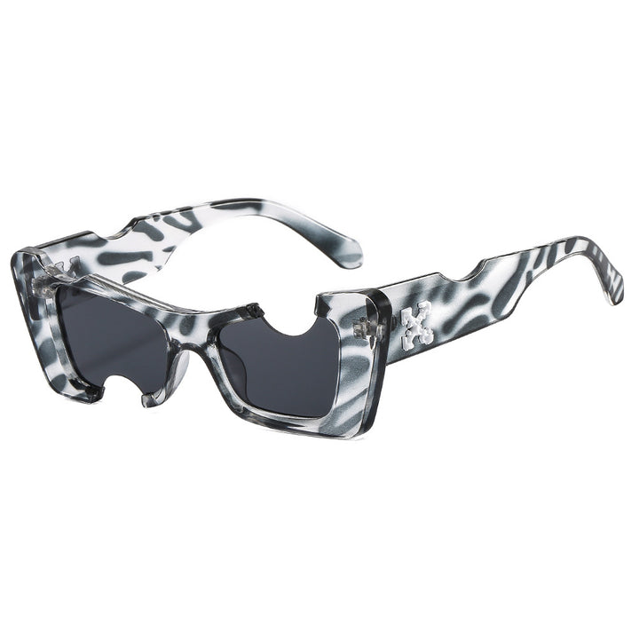 Women futuristic designer sunglasses Bowlift