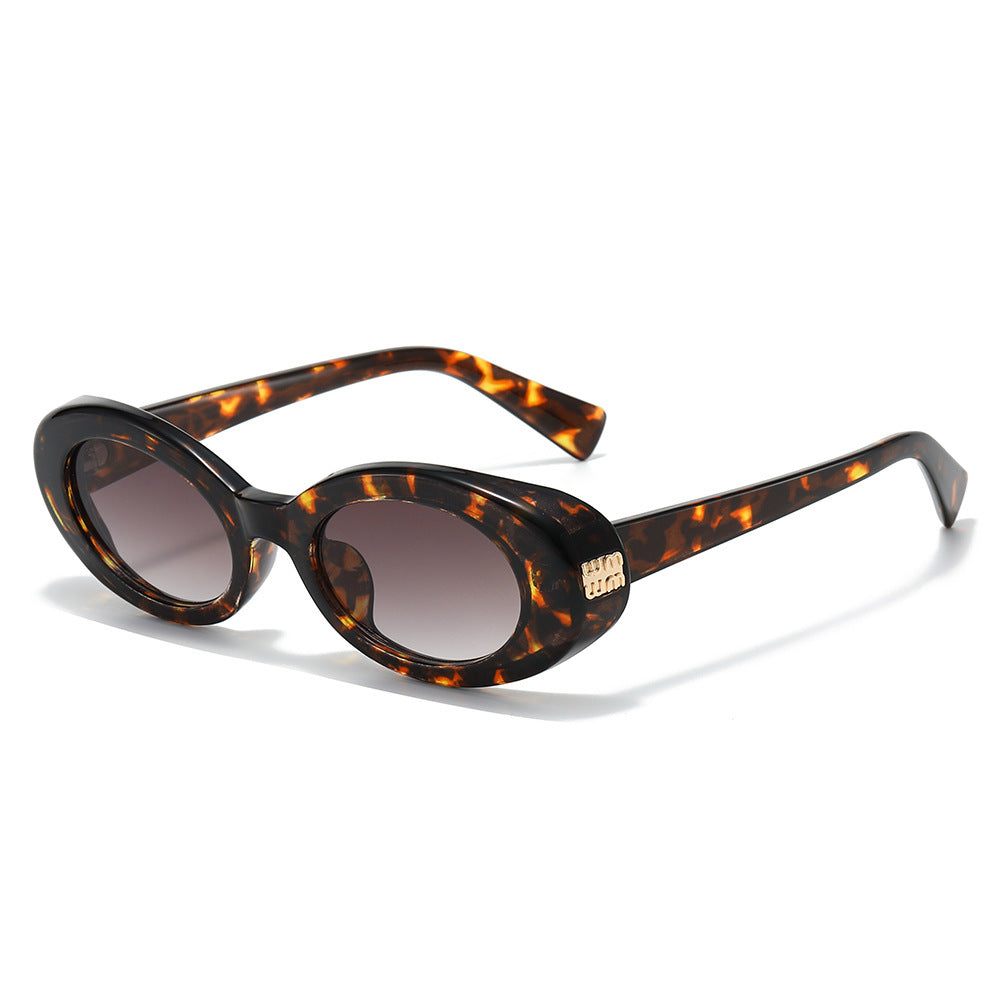 Statement Oval Frame Sunglasses Bowlift