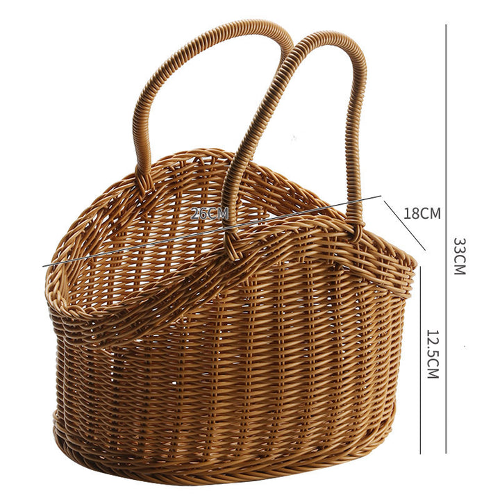Handwoven Utility Basket Bowlift