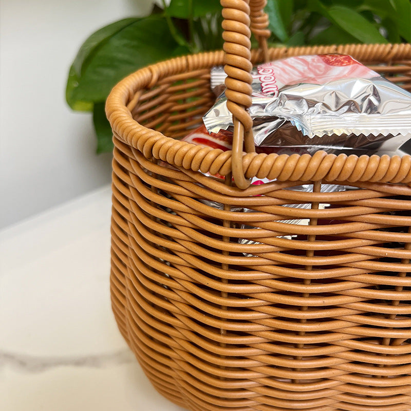 Women Handwoven Basket Bowlift