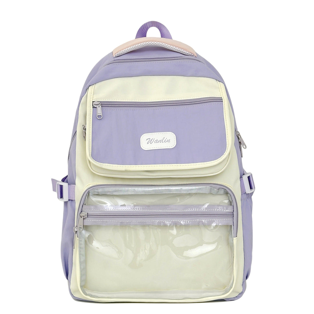 Multi-Pocket Transparent Backpack Bowlift