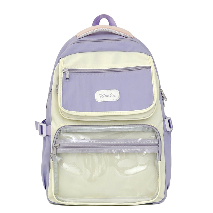 Multi-Pocket Transparent Backpack Bowlift