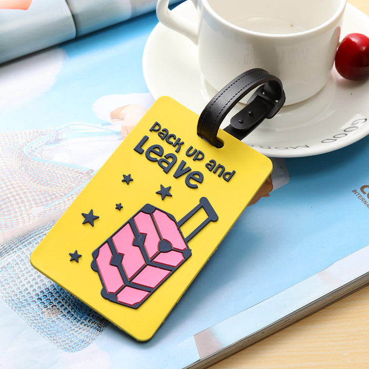 Unisex luggage tag with original design Bowlift