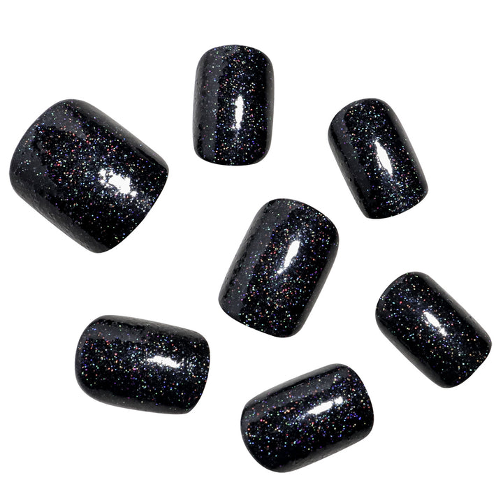 Glamorous Glitter-Infused Press-On Nail Set Bowlift