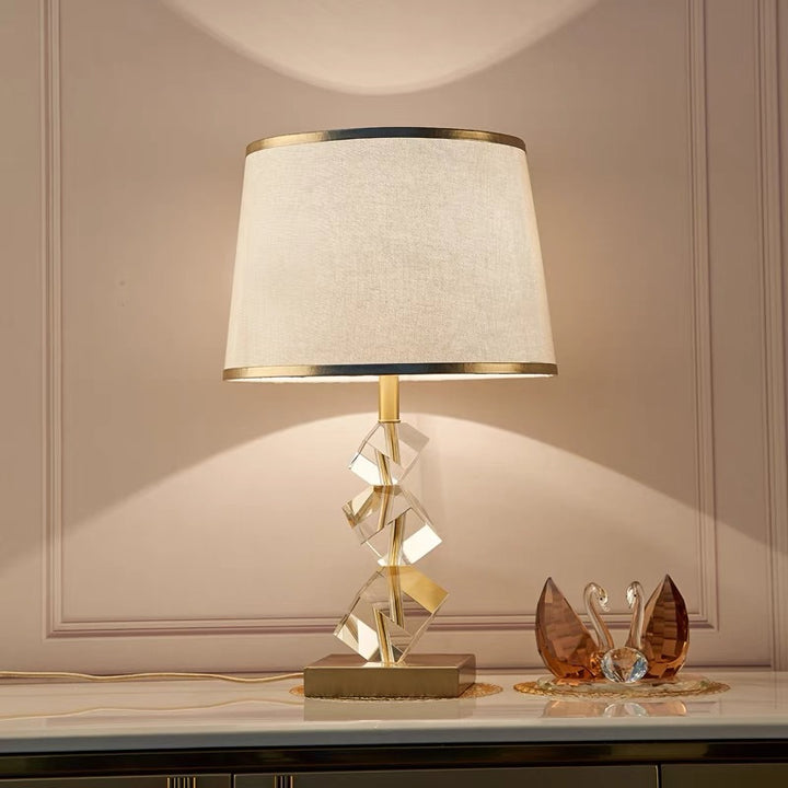 Elegant Geometric Table Lamp
