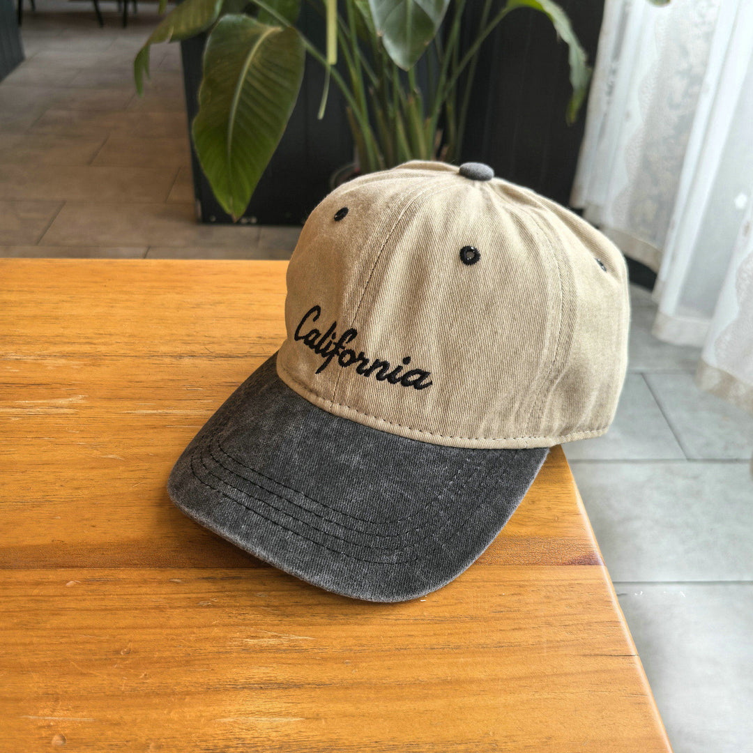 Vintage-Inspired Adjustable Cap