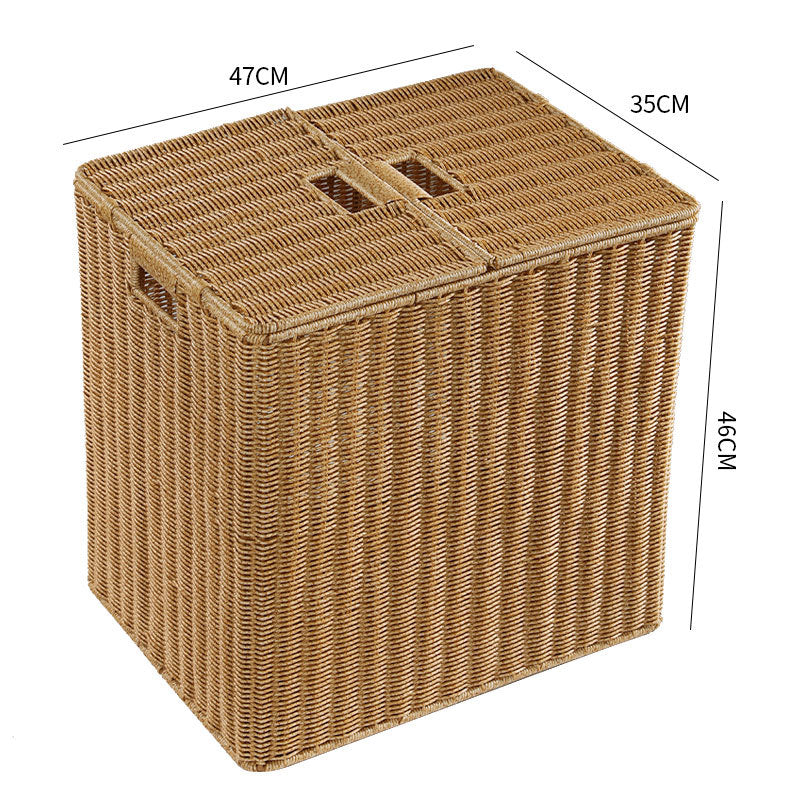 Handcrafted Woven Storage Chest Bowlift