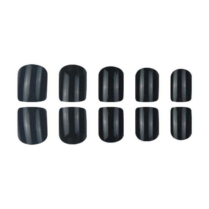 Glossy Press-On Nail Set Bowlift