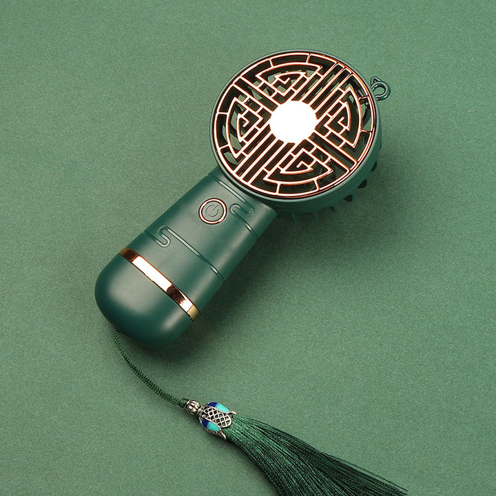 Women's Portable Hand Fan with Elegant Design Bowlift