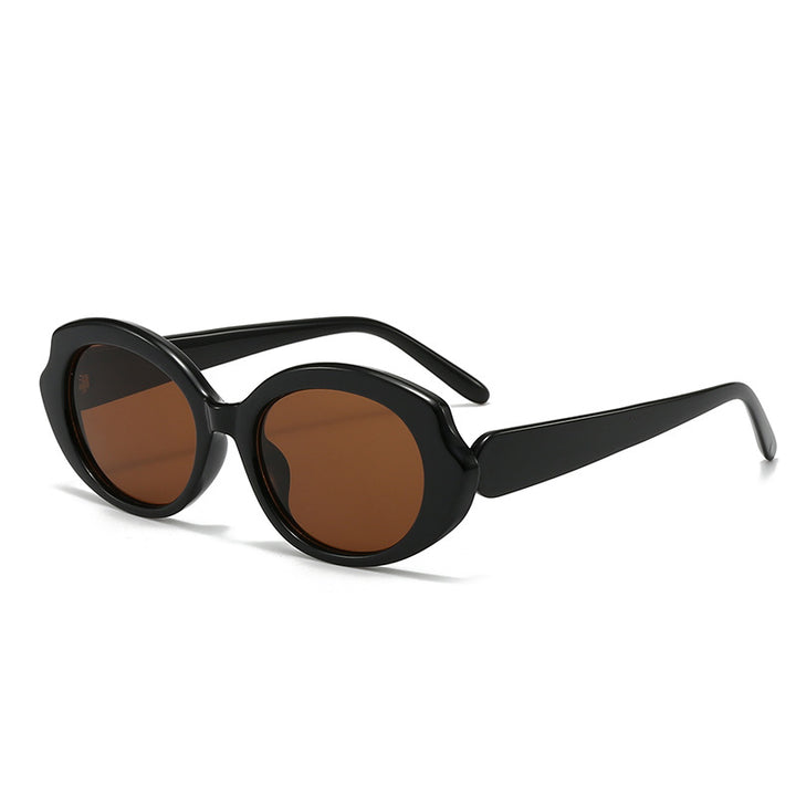 Women's fashionable round designer sunglasses Bowlift
