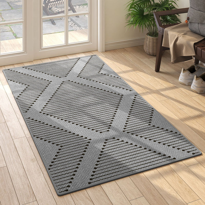 Artistic Geometric Indoor Area Mat Bowlift