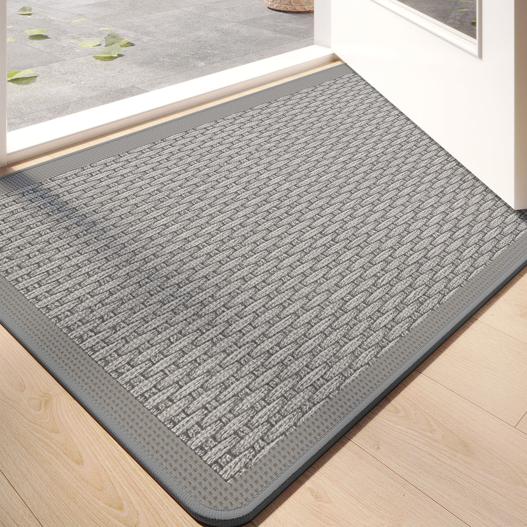 Textured Indoor Entryway Mat Bowlift
