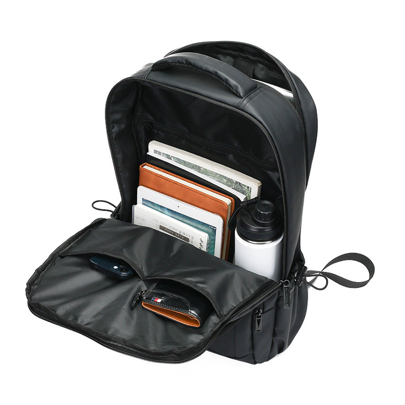Practical business backpack with comprehensive compartment organization Bowlift