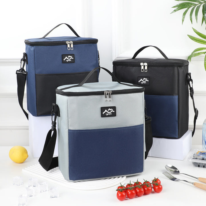 Insulated Multi-Compartment Lunch Cooler Bag