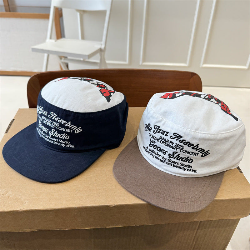 Men's Vintage-Inspired Graphic Cap Bowlift