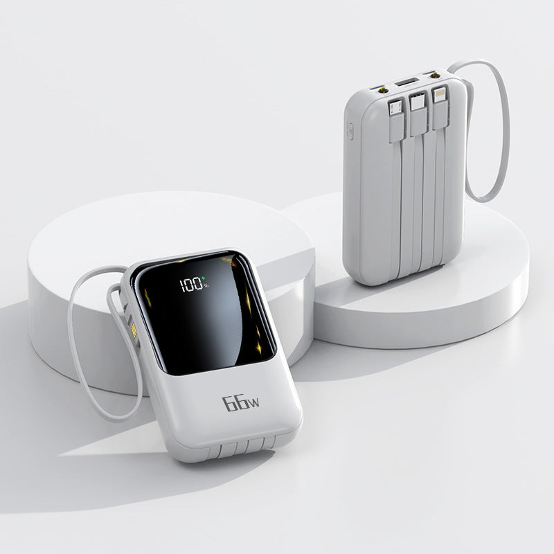 Portable power bank with fast charging function and digital display Bowlift
