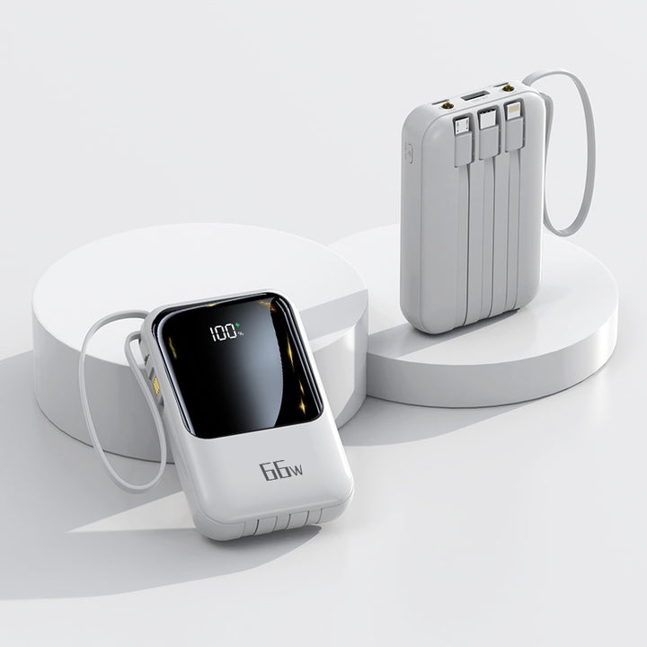 Portable power bank with fast charging function and digital display Bowlift