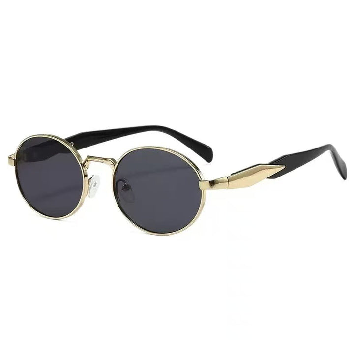 Elegant Modish Oval Frame Sunglasses Bowlift