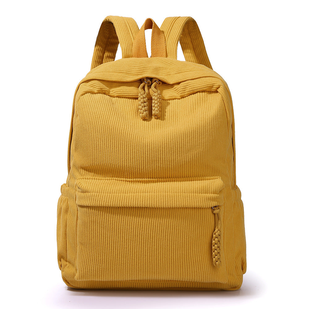 Textured Corduroy Daypack Bowlift