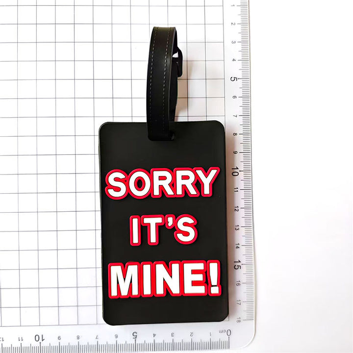 Unisex Luggage Tag with Outstanding Message Bowlift
